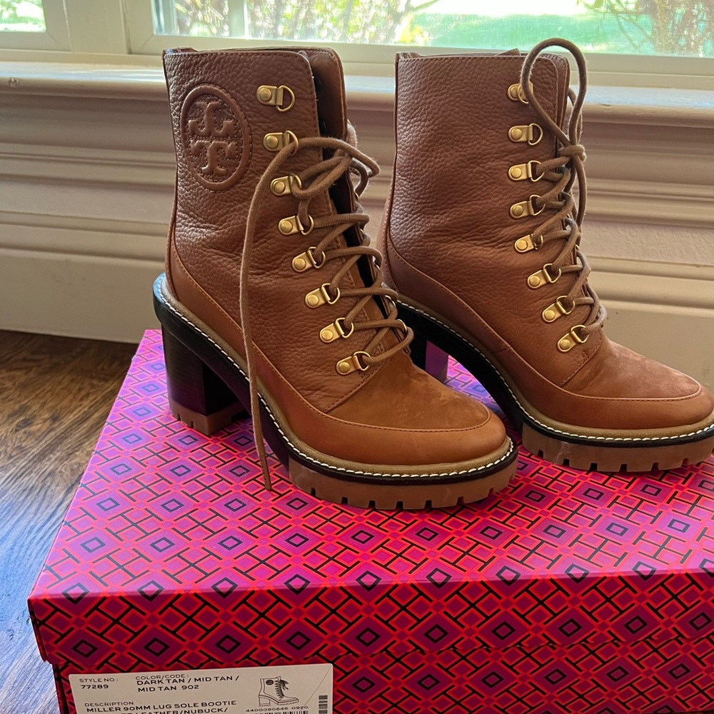 Tory Burch Miller Lug Sole Bootie